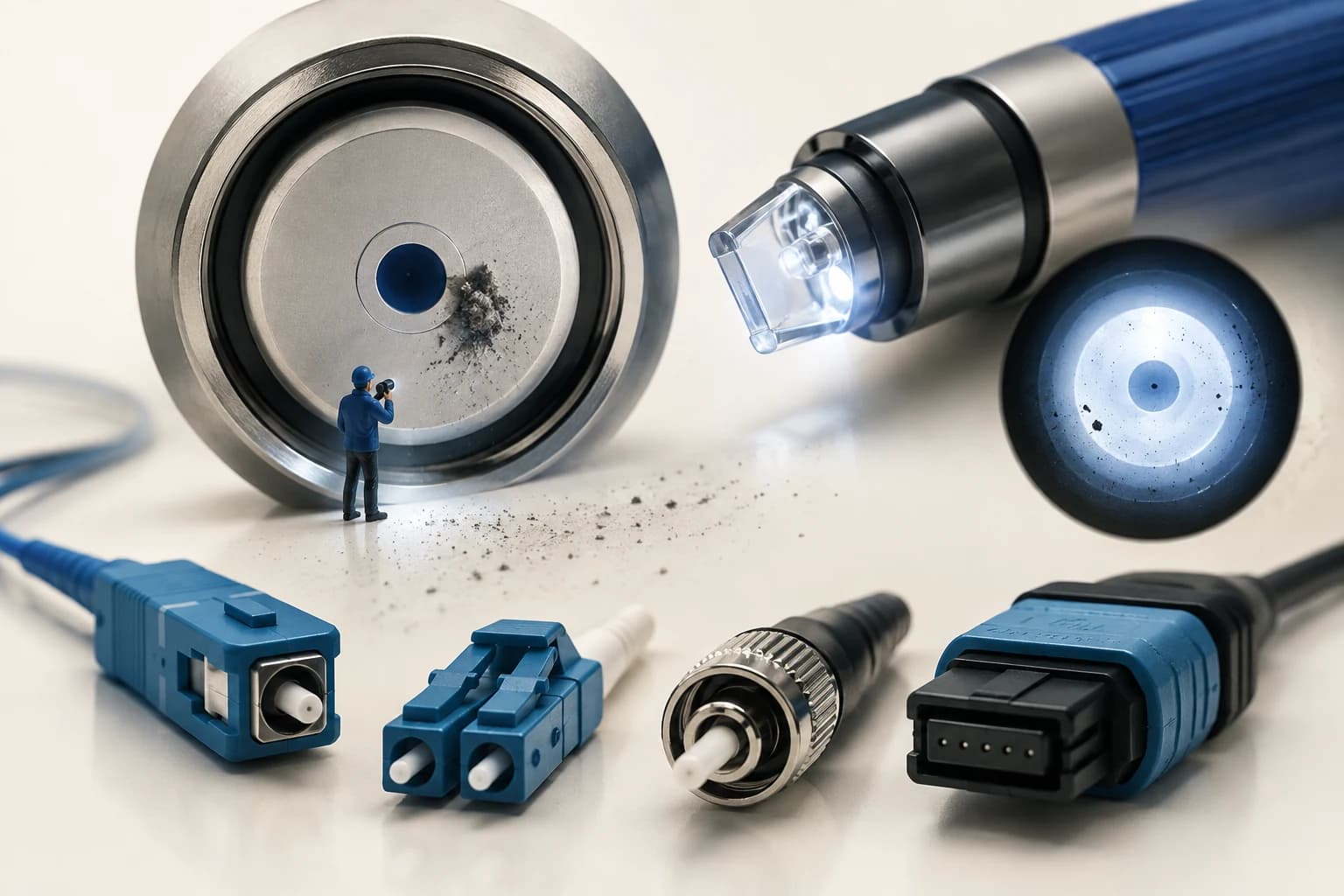 Connectors and End-face Contamination — The Number One Field Fault