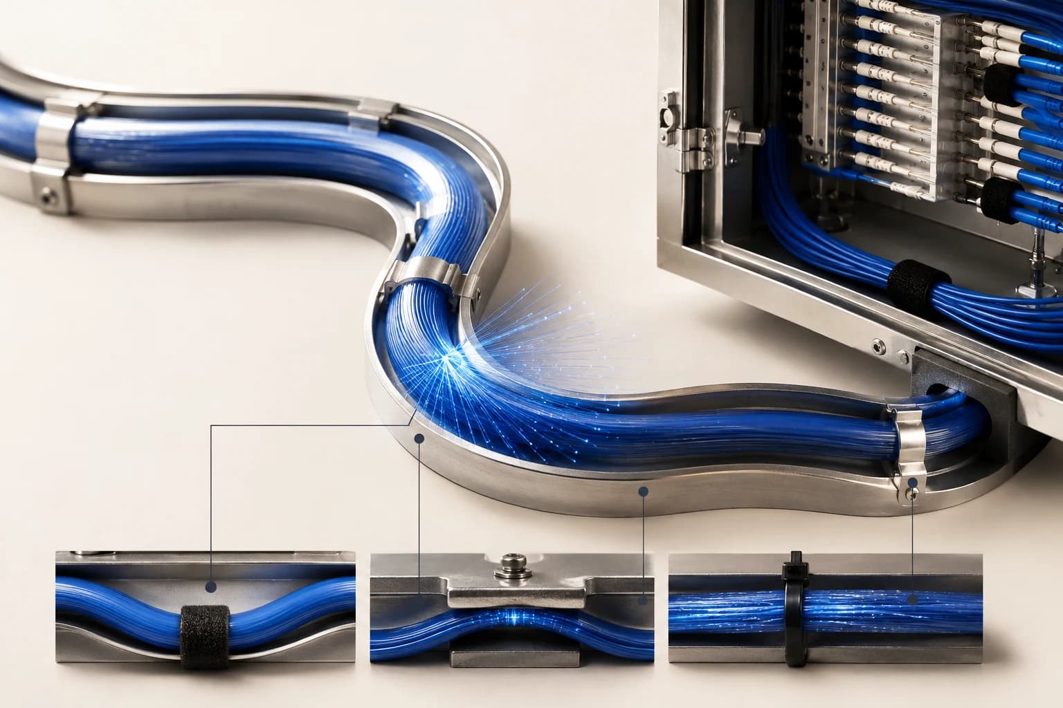 Bend Radius, Slack and Enclosure Discipline