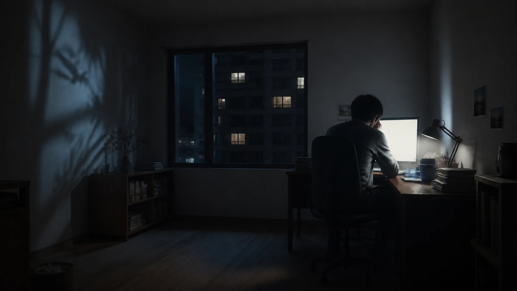 Anxiety in Empty Room
