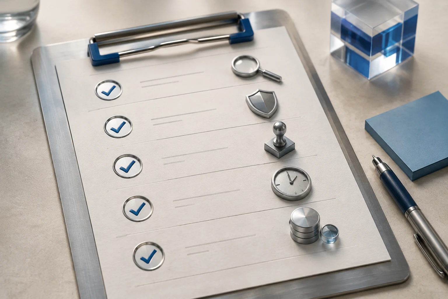 Operator agreement checklist