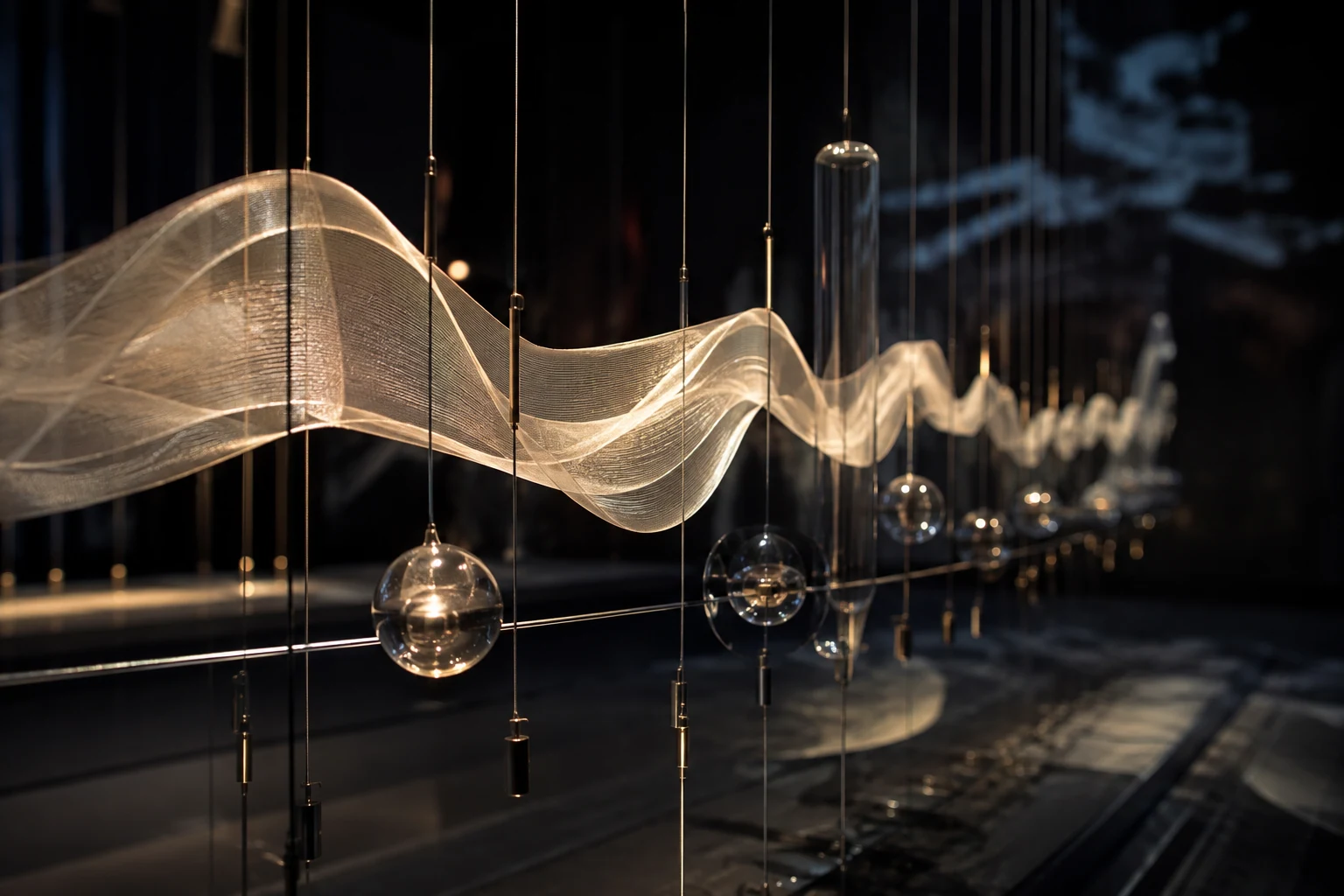 Sensory waveforms in a generative space